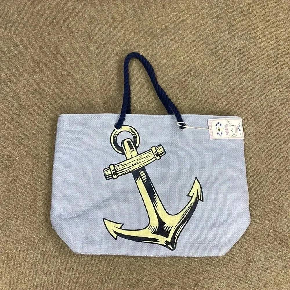 Blue Anchor‎ Tote Bag